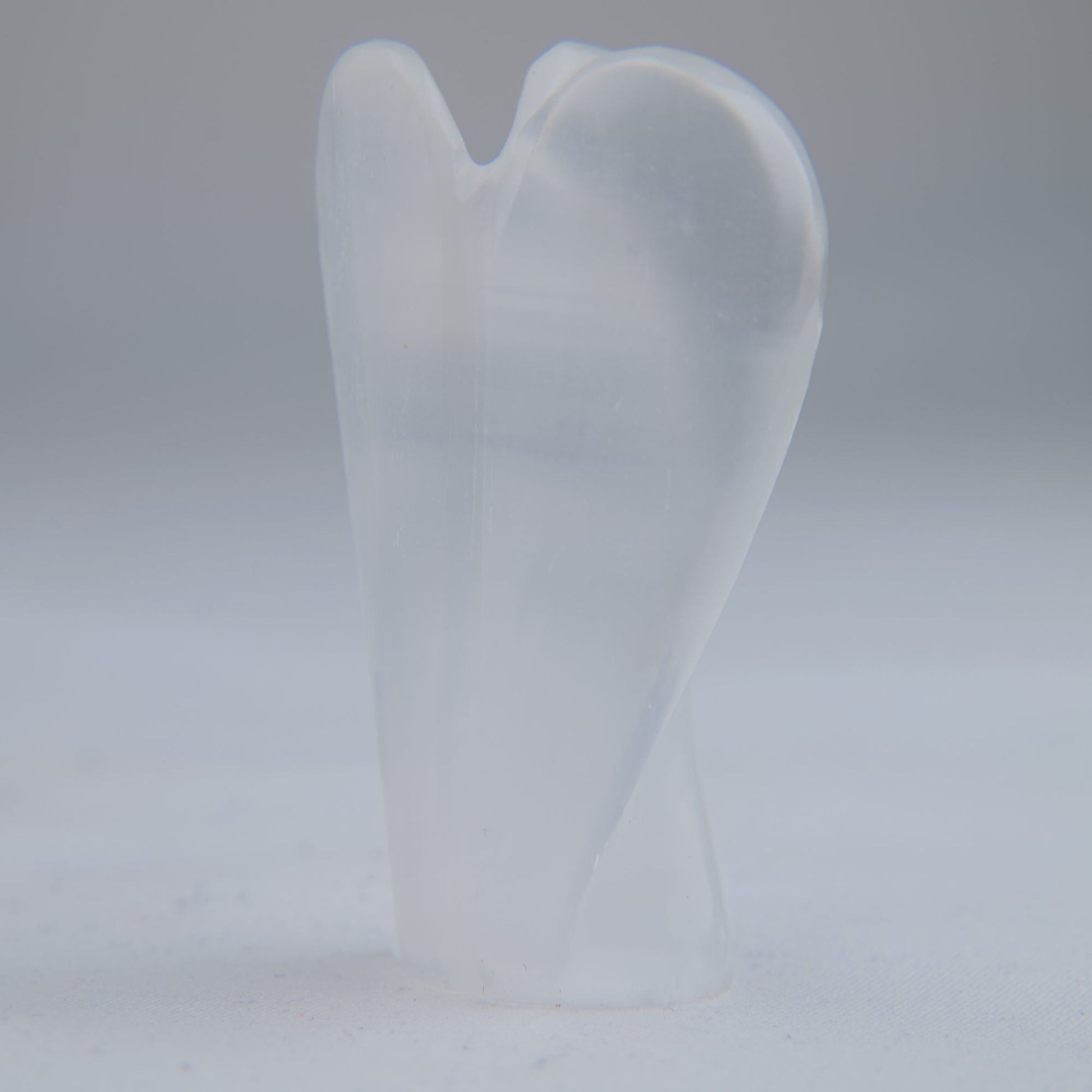Polished Selenite Angel 36g 60mm - Luna Panther