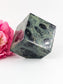Polished Polished Stromalite/Kambaba Jasper Cube (711g) featuring earthy patterns and matte-gloss finish - Luna Panther