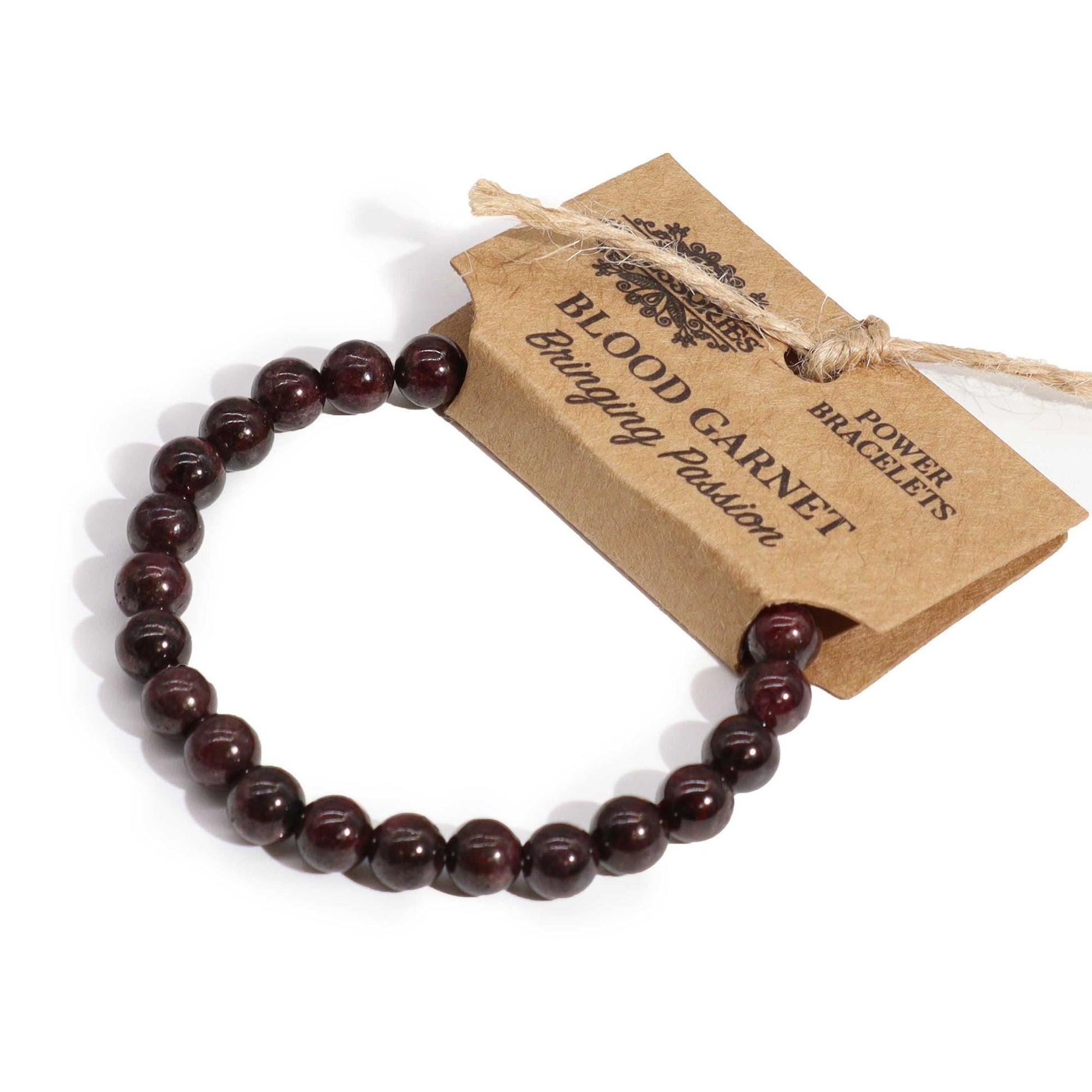 Power Bracelet - Blood Garnet - Luna Panther