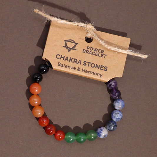 Power Bracelet - Chakra Stones - Luna Panther