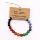 Power Bracelet - Chakra Stones - Luna Panther