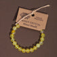 Power Bracelet - Honey Crystal - Luna Panther