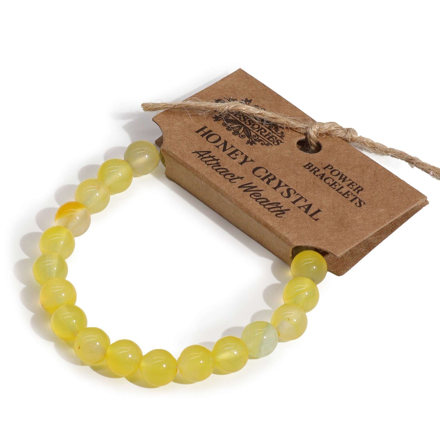 Power Bracelet - Honey Crystal - Luna Panther