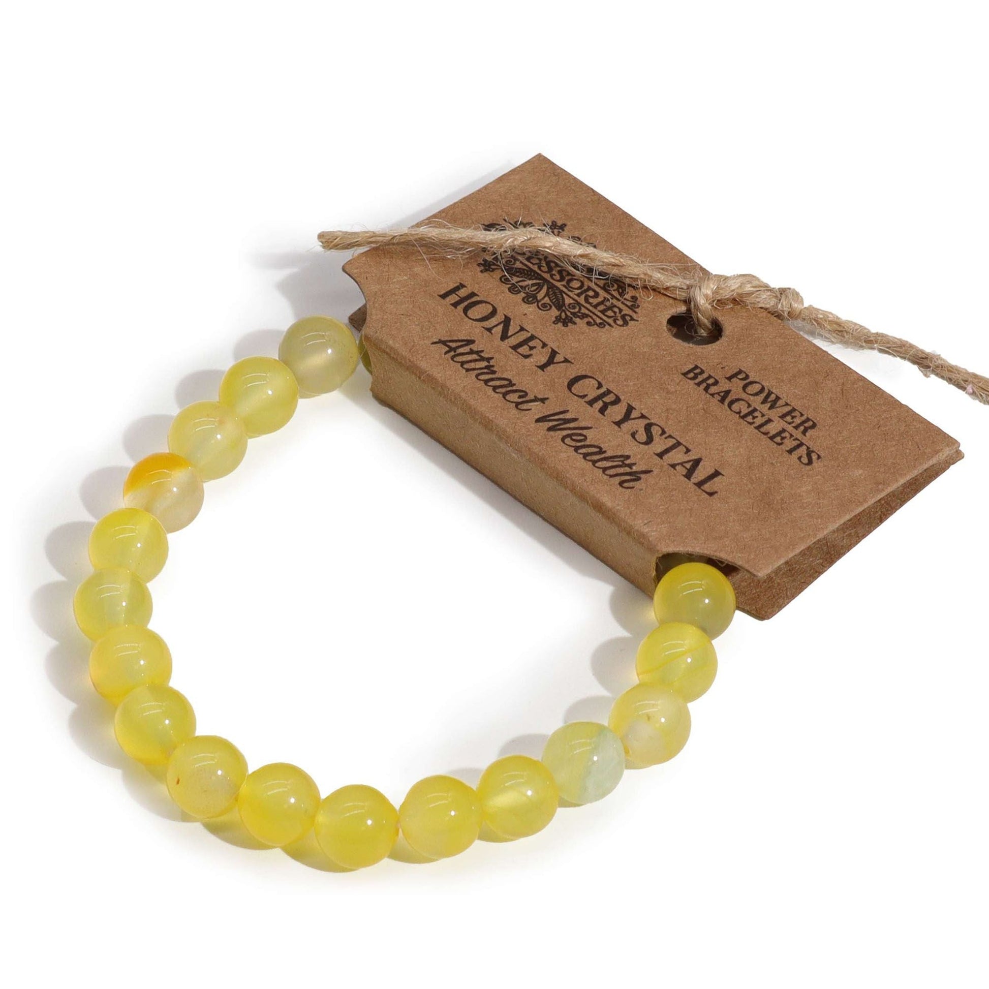 Power Bracelet - Honey Crystal - Luna Panther