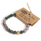 Power Bracelet - Moss Agate - Luna Panther