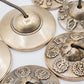 Premium Brass Tibetan Tingsha - Plain Traditional - approx 7.5cm (345gm) - Luna Panther