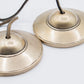 Premium Brass Tibetan Tingsha - Plain Traditional - approx 7.5cm (345gm) - Luna Panther