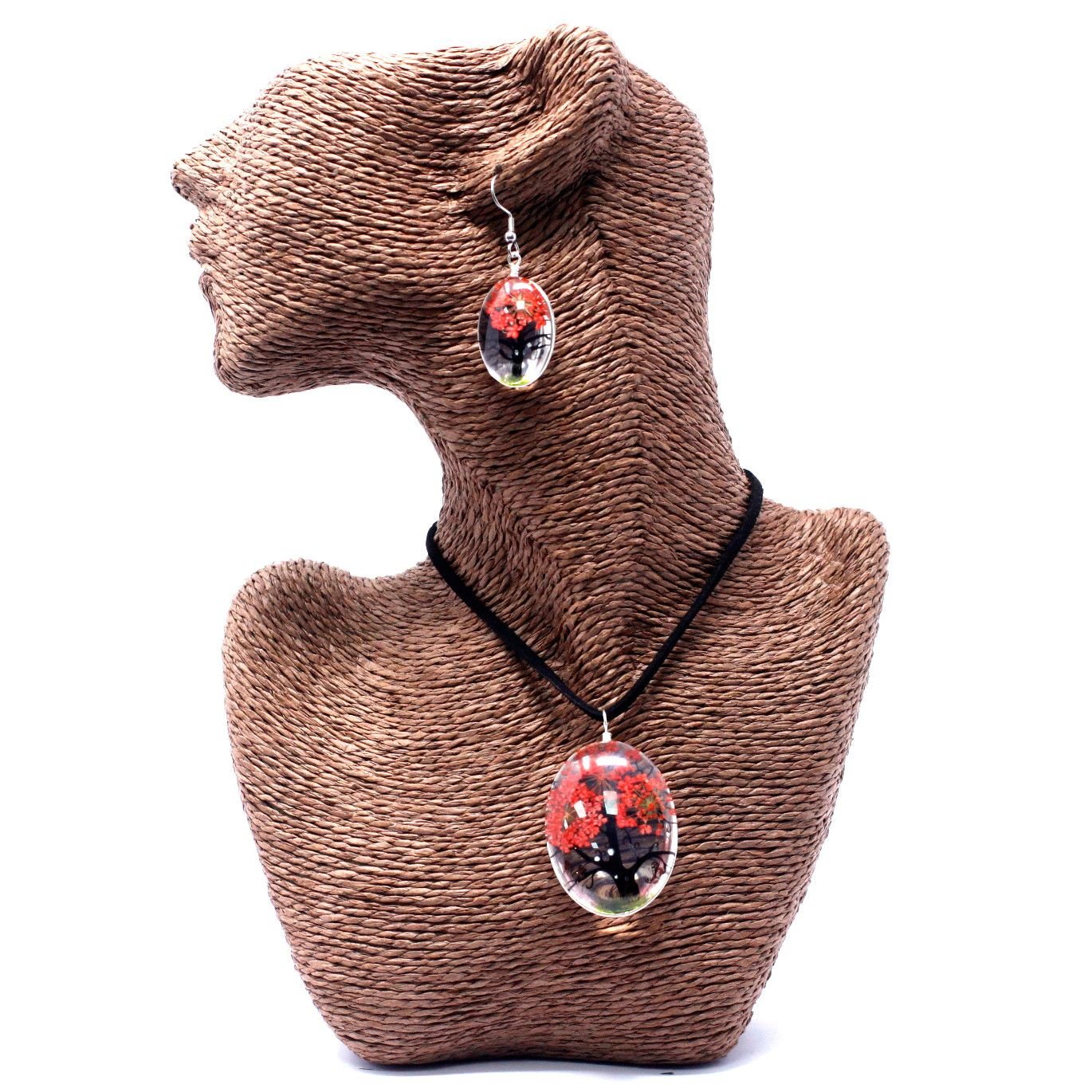 Pressed Flowers - Tree of Life set - Coral - Luna Panther