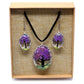 Pressed Flowers - Tree of Life set - Lavender - Luna Panther