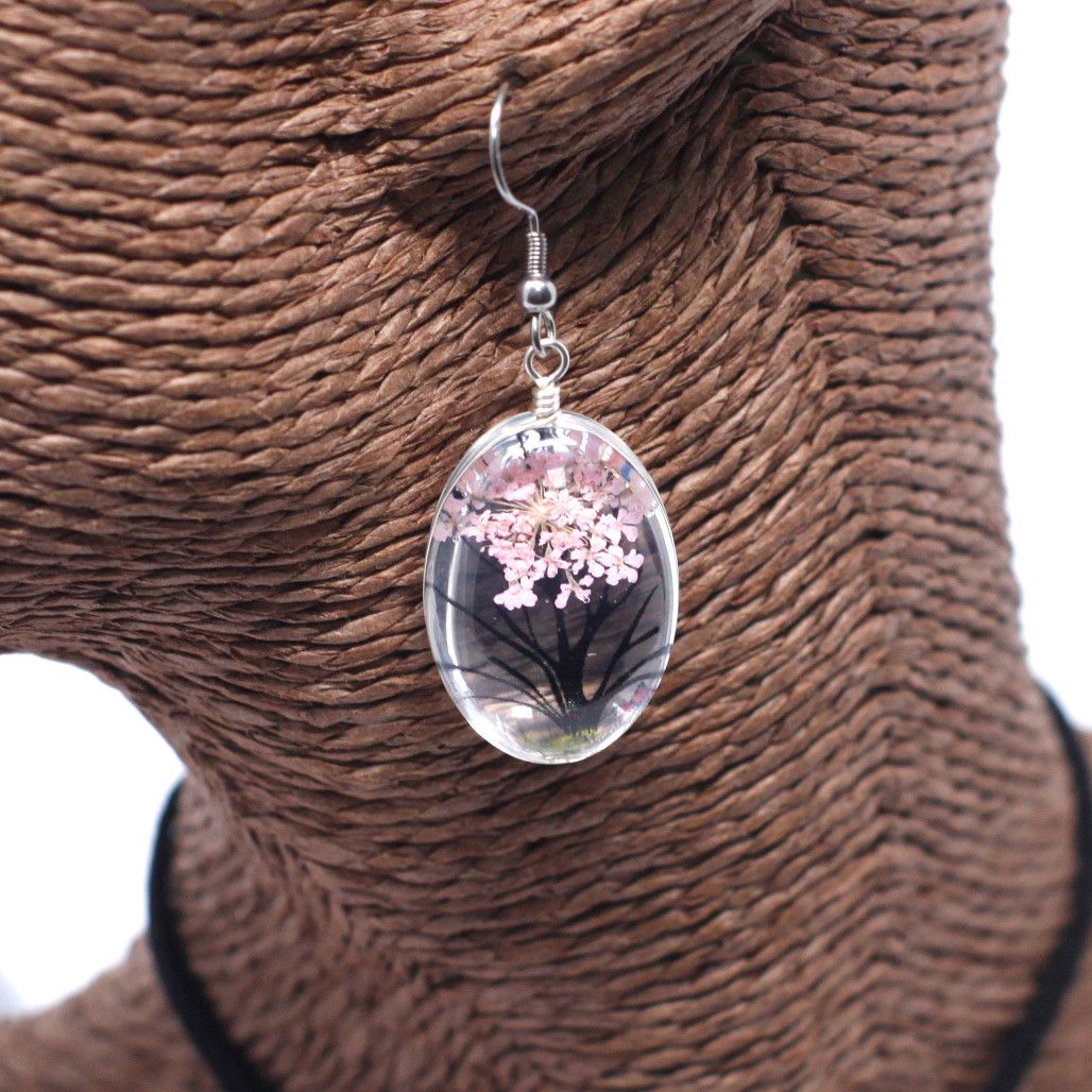 Pressed Flowers - Tree of Life set - Pink - Luna Panther