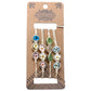 Pressed Flowers - Tri - Flower Bracelet - Luna Panther
