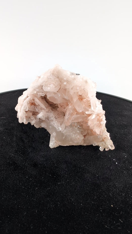 Rare Samadhi Pink Quartz Specimen - 153g alternate view