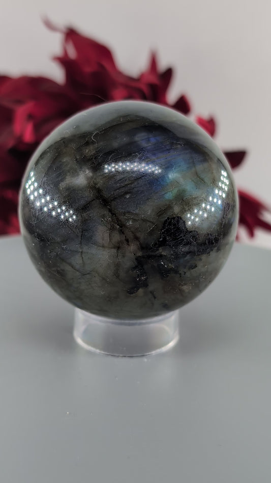 Labradorite Flashy Sphere 350g alternate view
