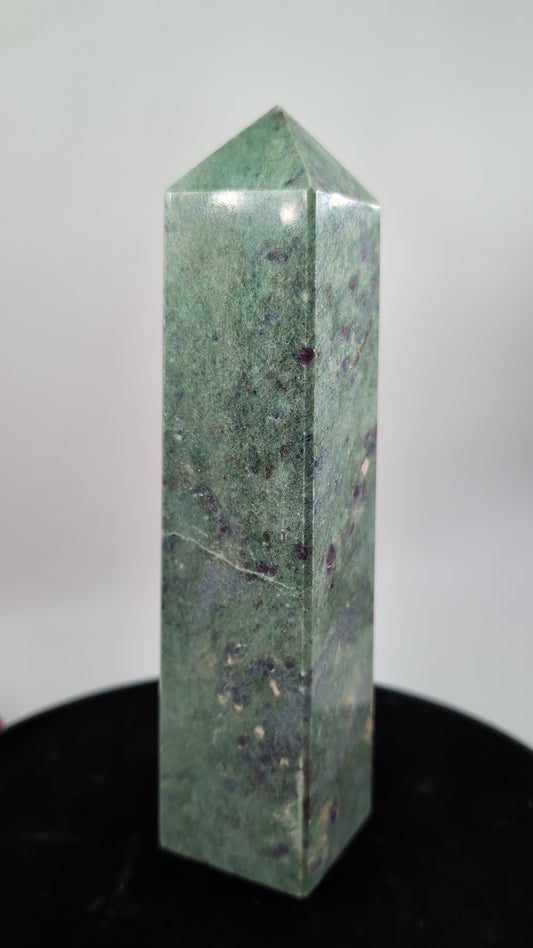 Large Ruby Fuchsite 805g Crystal Tower alternate view