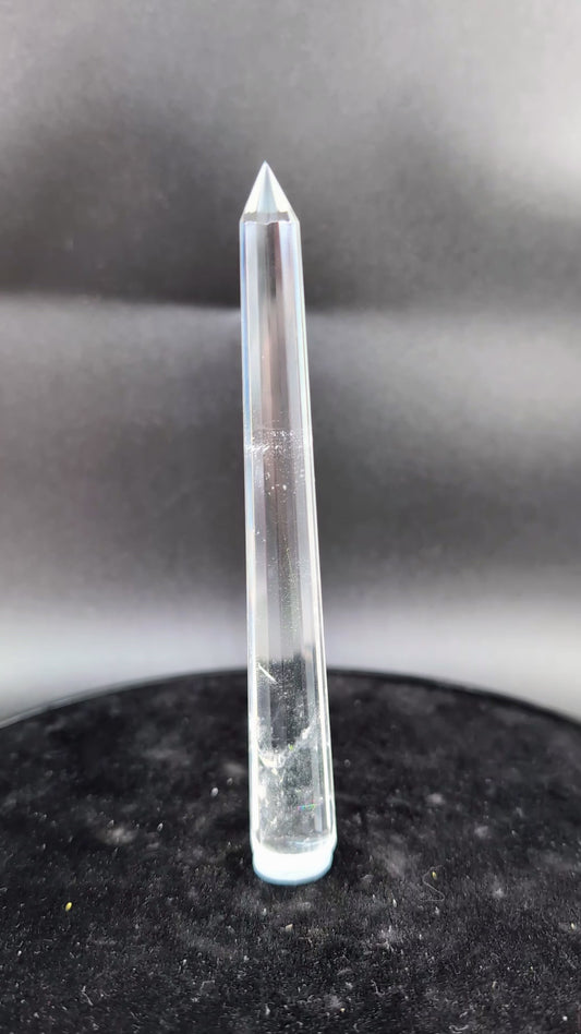 Himalayan Clear Quartz Vogel - Massage Wand 134mm alternate view