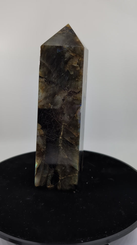 Labradorite 914g Crystal Tower alternate view