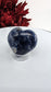Sodalite Heart Palm Stone 50mm