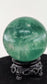 Green Fluorite Sphere 754g