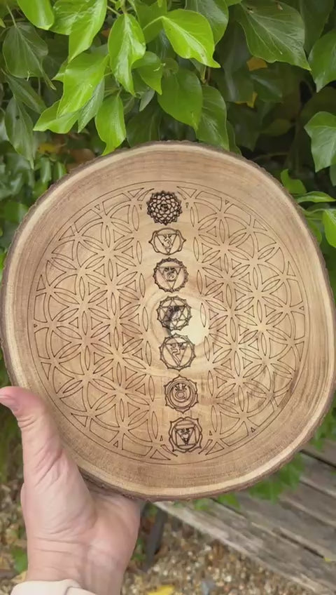 Chakra Crystal Manifestation Board - Large alternate view