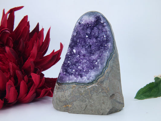 Uruguayan Polished Amethyst Geode – A Grade, 690 g alternate view