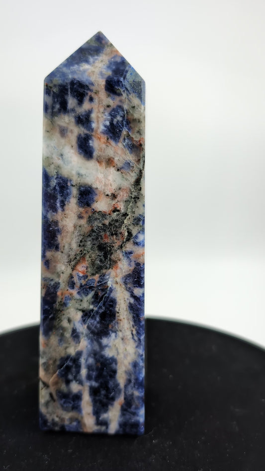 Sodalite Crystal 495g Crystal Tower alternate view