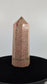 Natural Unakite Point 526g Crystal Tower
