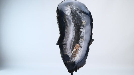Agate Geode on Stand 1458g (Brazil) alternate view