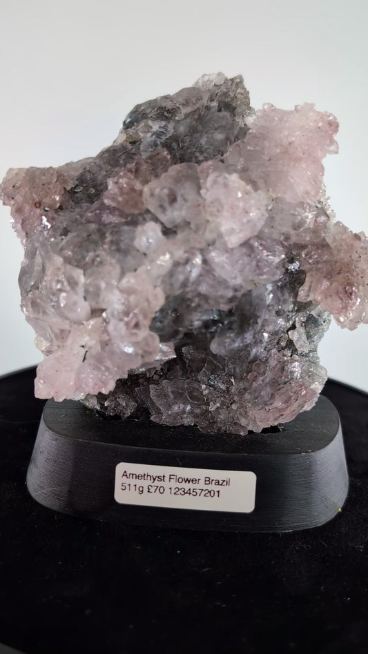 Amethyst Fower Brazil 
 alternate view