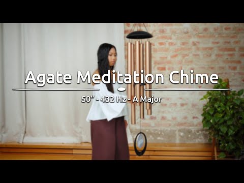 Sonic Energy Grey Agate Meditation Chime alternate view