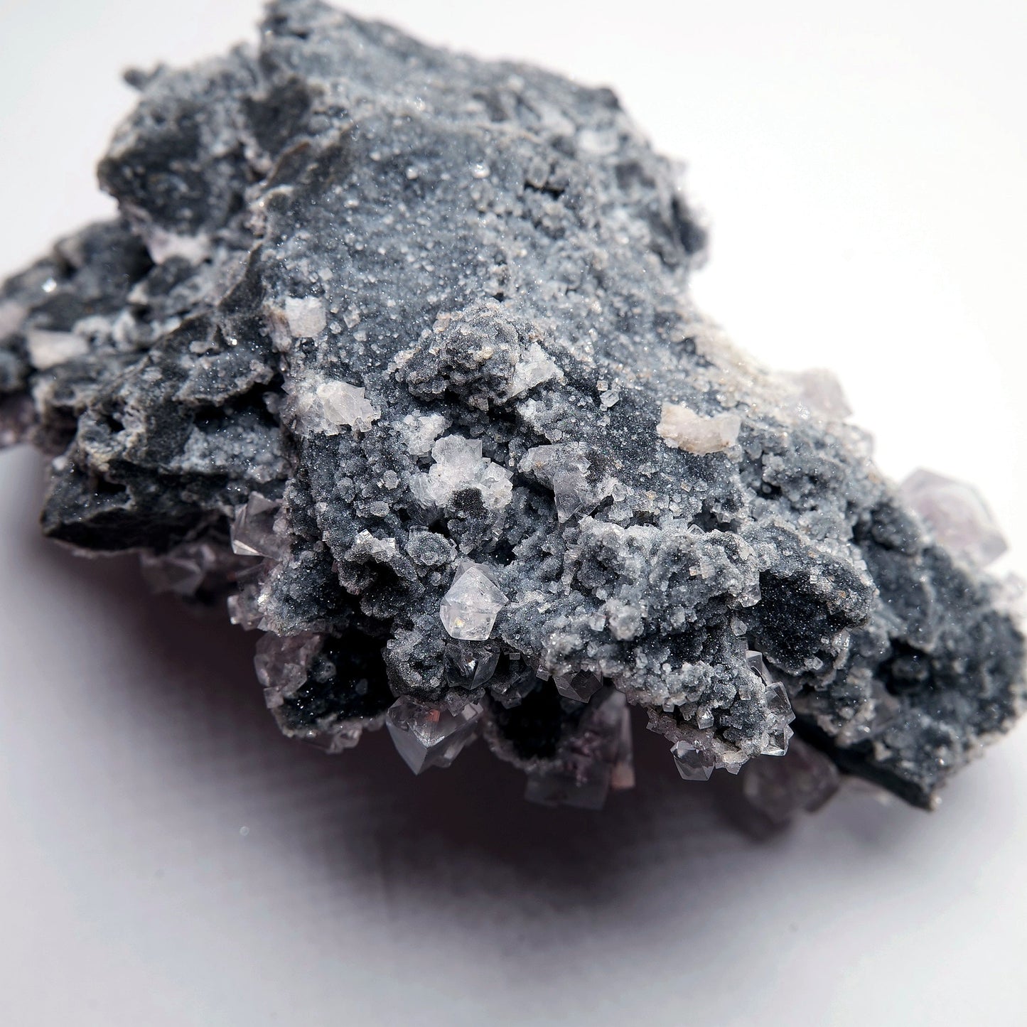 Purple Fluorite on Matrix - 462g - Luna Panther