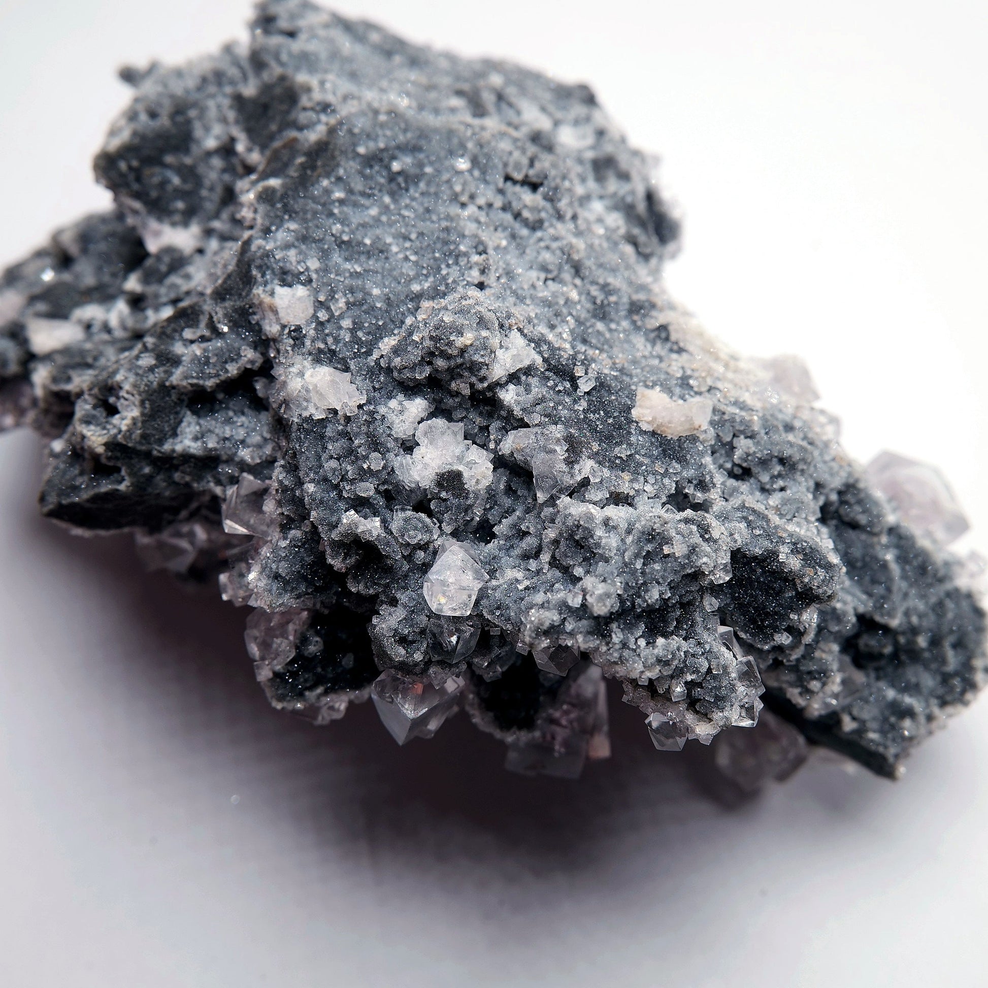 Purple Fluorite on Matrix - 462g - Luna Panther