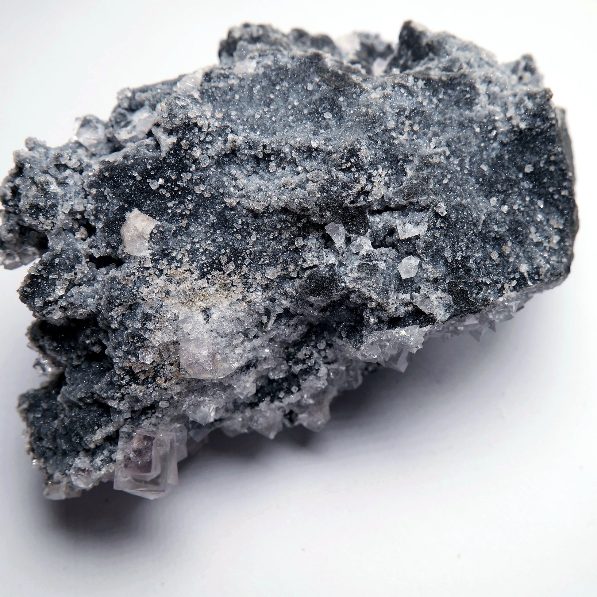 Purple Fluorite on Matrix - 462g - Luna Panther