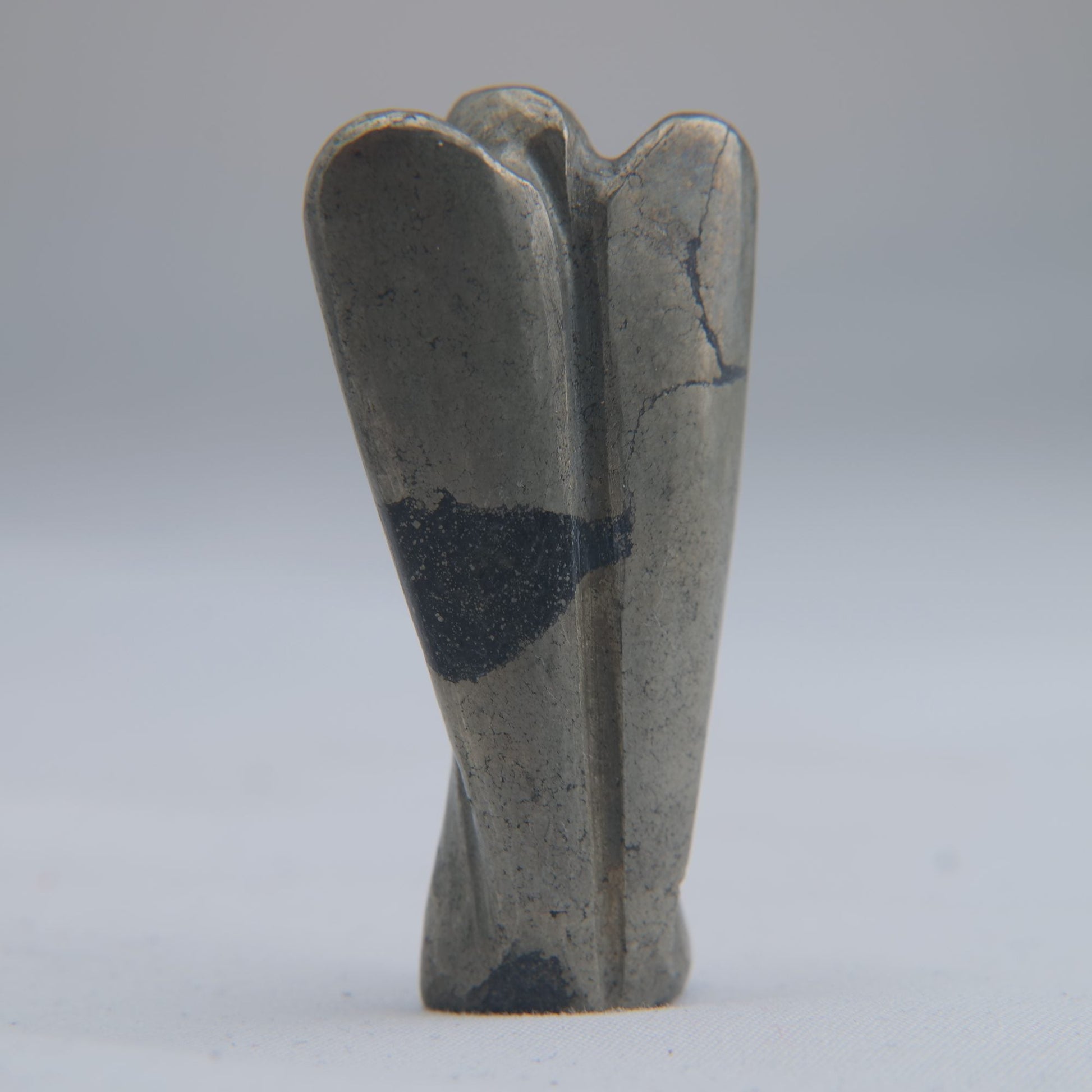 Pyrite Angel Carving 34g 50mm - Luna Panther