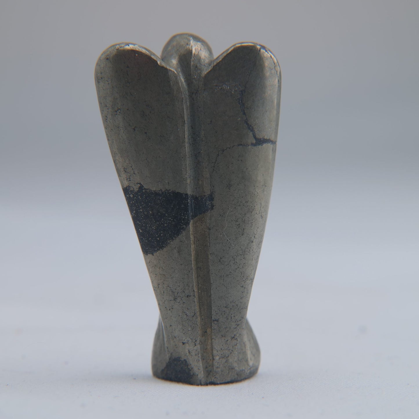 Pyrite Angel Carving 34g 50mm - Luna Panther