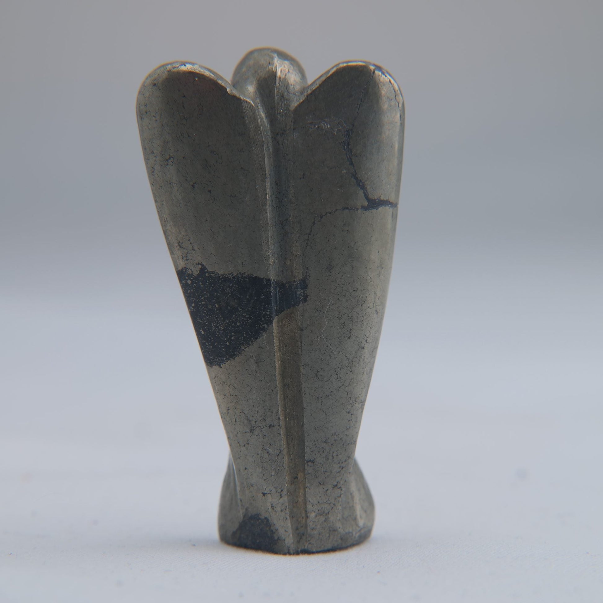 Pyrite Angel Carving 34g 50mm - Luna Panther