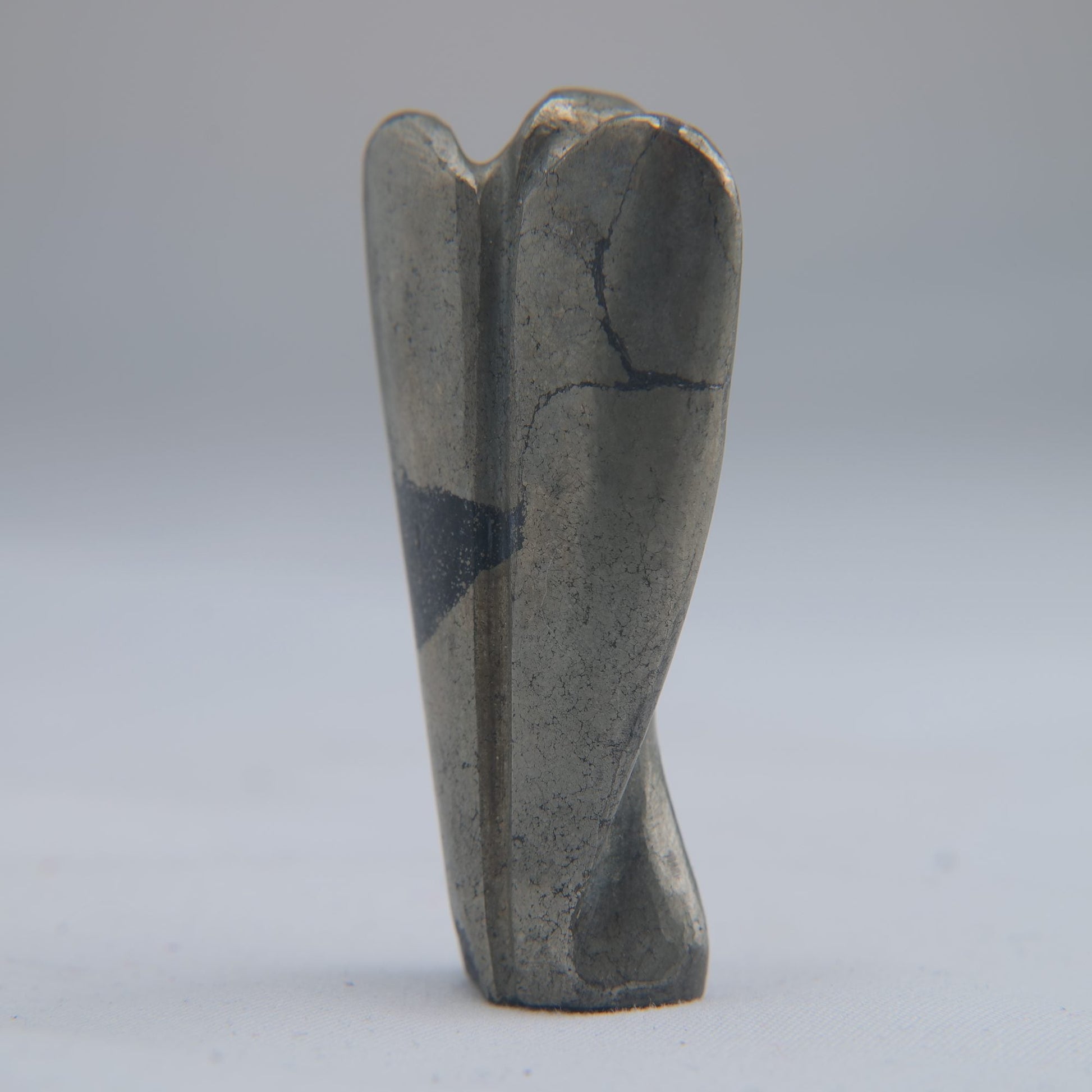 Pyrite Angel Carving 34g 50mm - Luna Panther