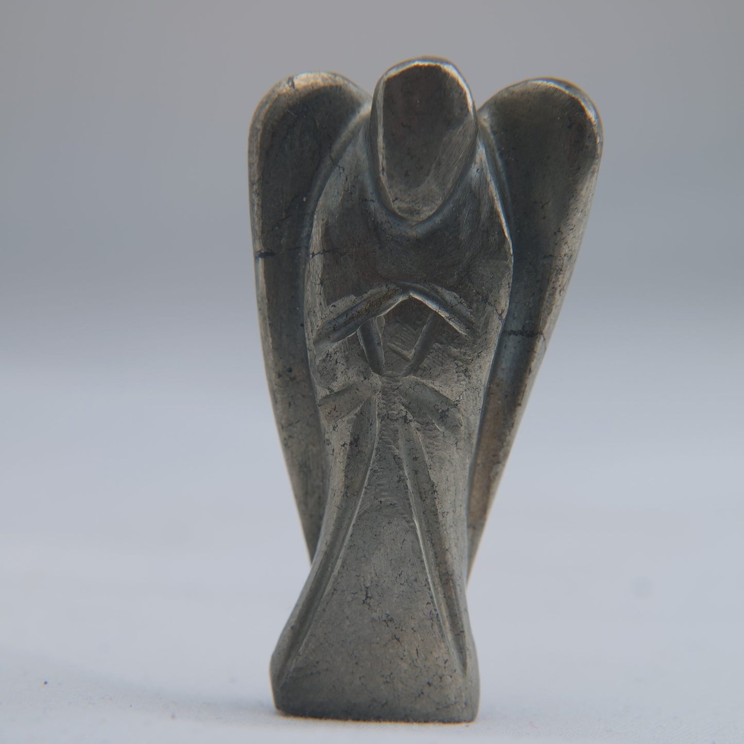 Pyrite Angel Carving 34g 50mm - Luna Panther