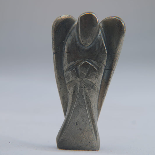 Pyrite Angel Carving 34g 50mm - Luna Panther
