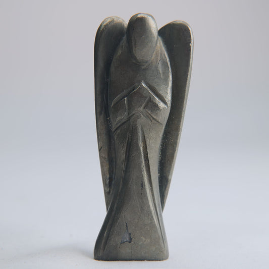 Pyrite Angel Sculpture 91g 80mm - Luna Panther