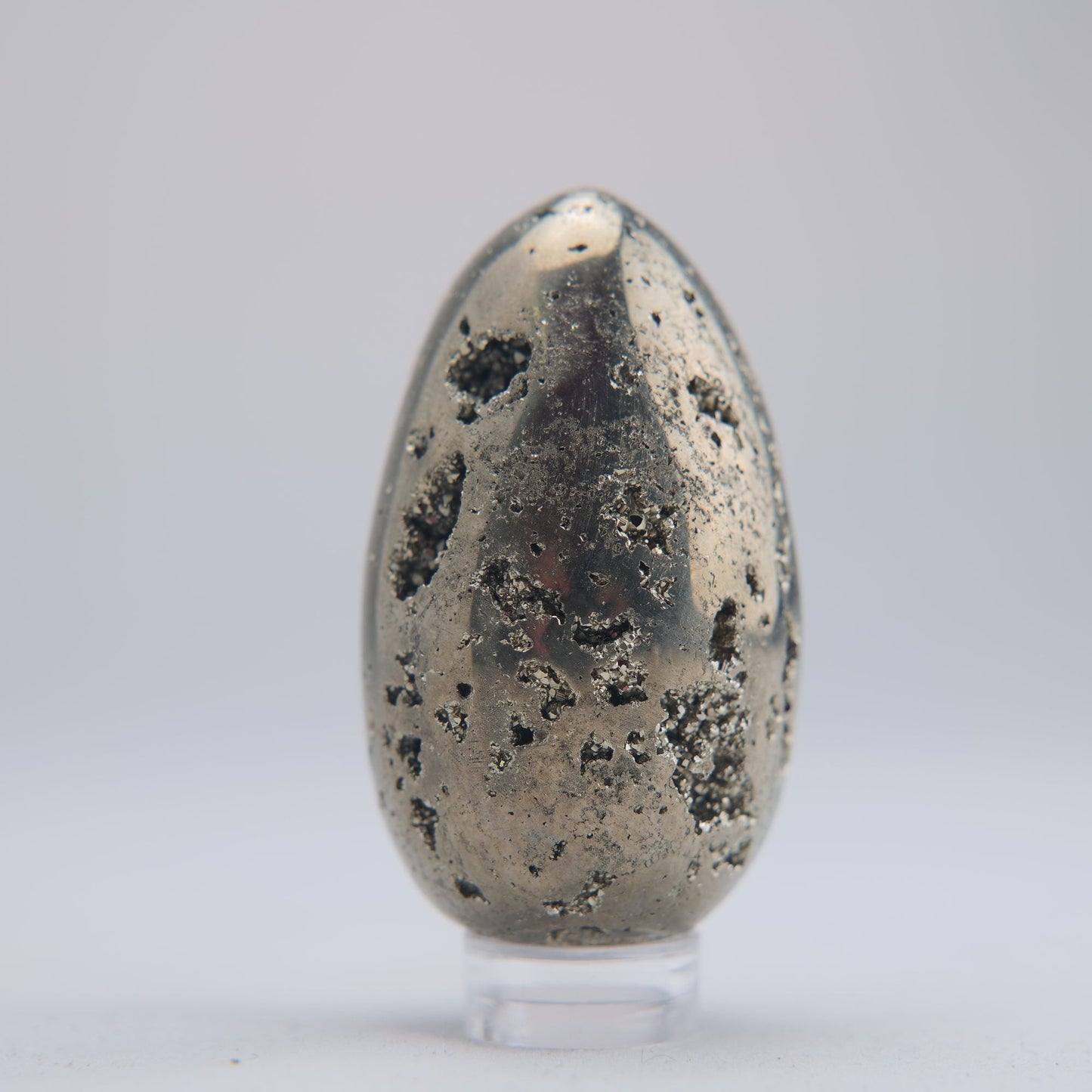 Pyrite Egg 110g 54mm - Luna Panther