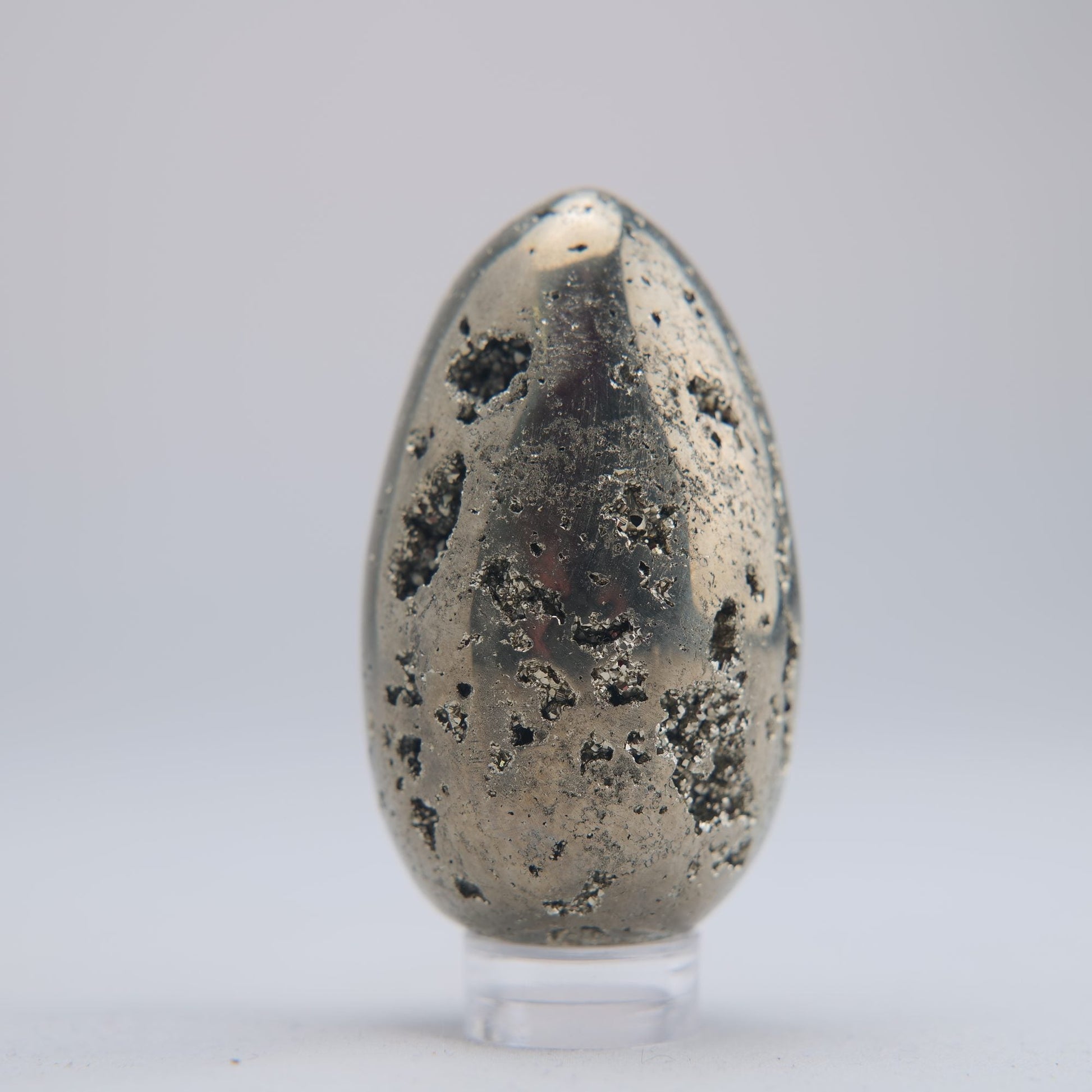 Pyrite Egg 110g 54mm - Luna Panther