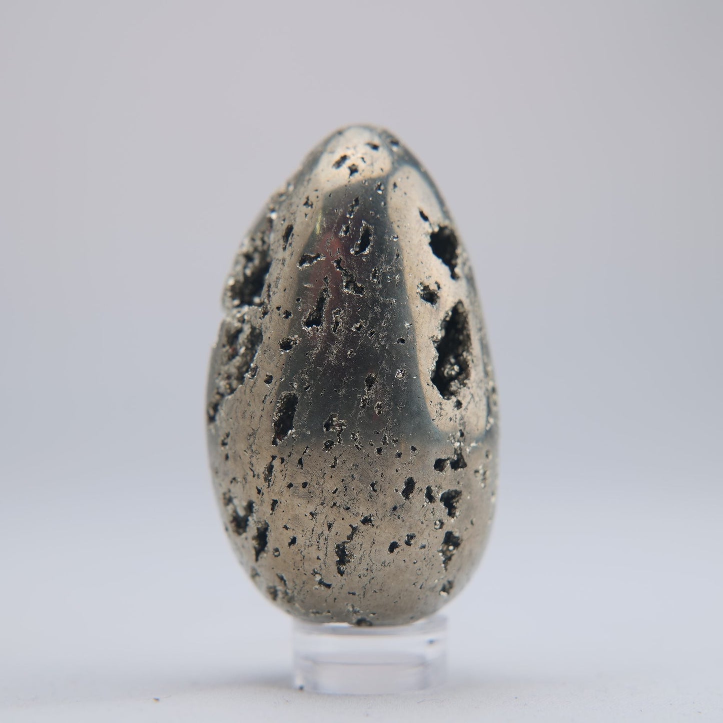 Pyrite Egg 110g 54mm - Luna Panther