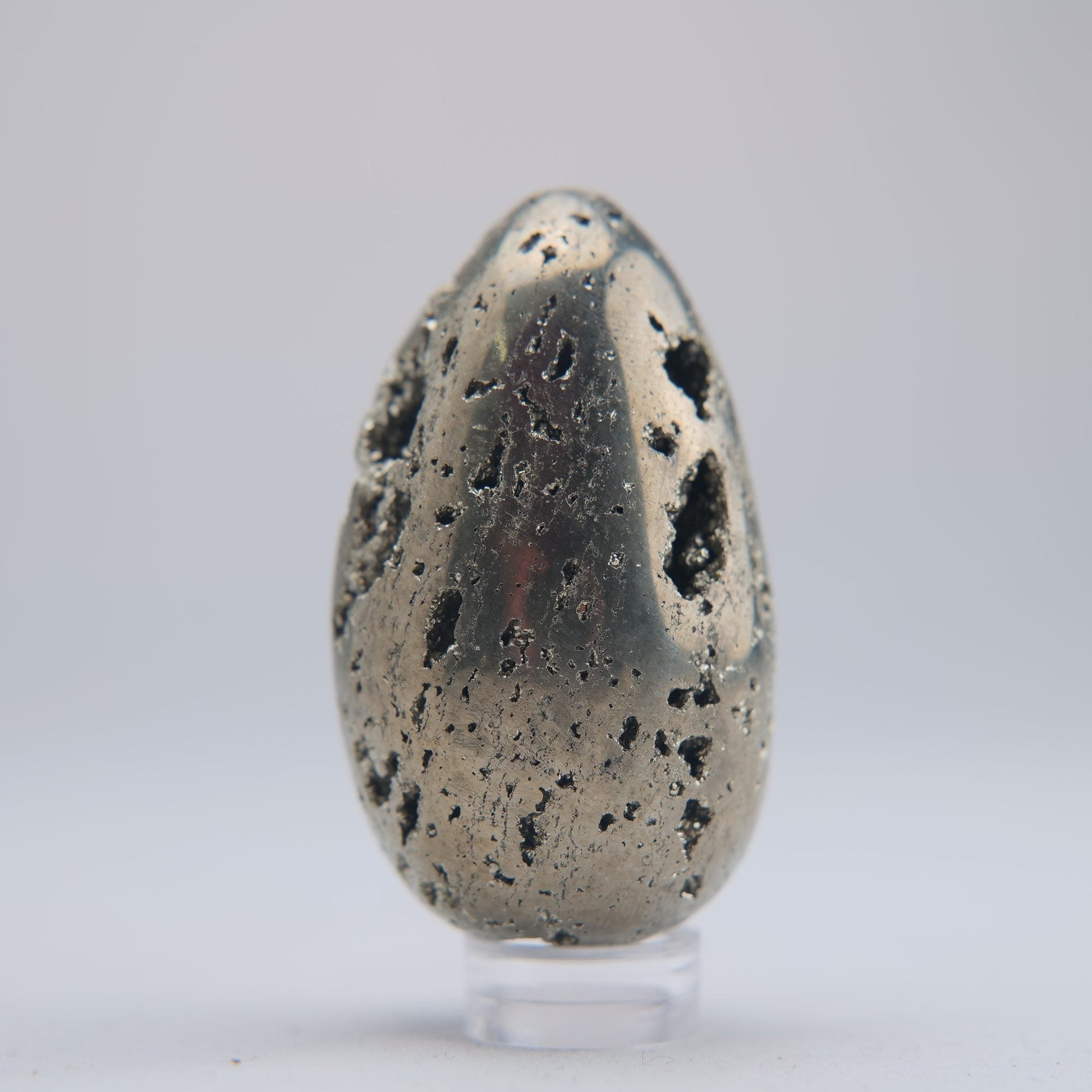 Pyrite Egg 110g 54mm - Luna Panther