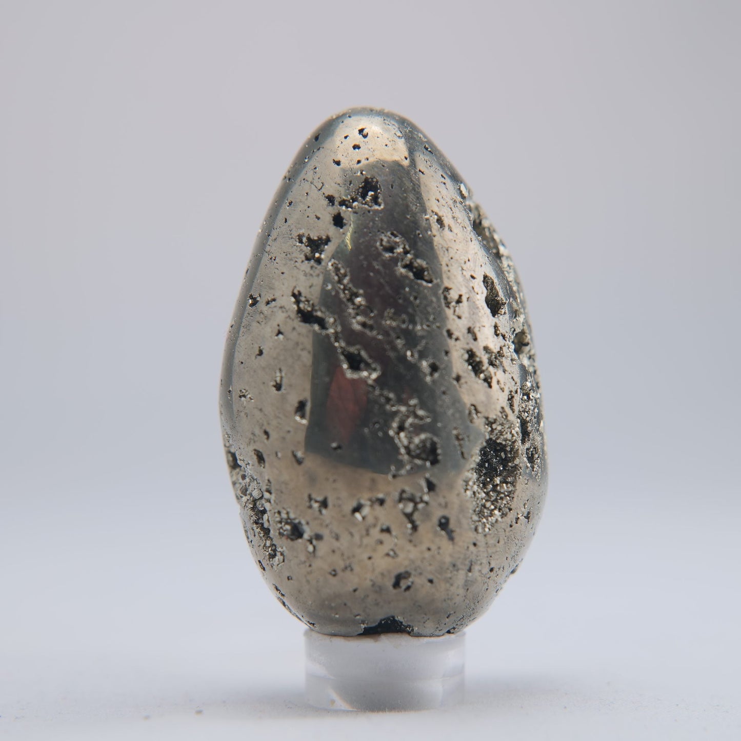 Pyrite Egg 133g 57mm - Luna Panther