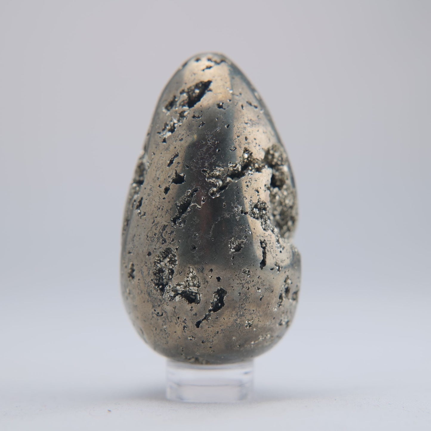 Pyrite Egg 137g 59mm - Luna Panther