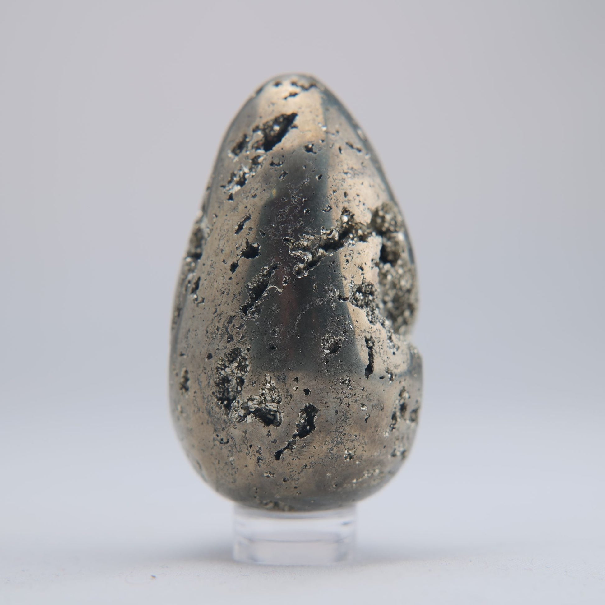 Pyrite Egg 137g 59mm - Luna Panther