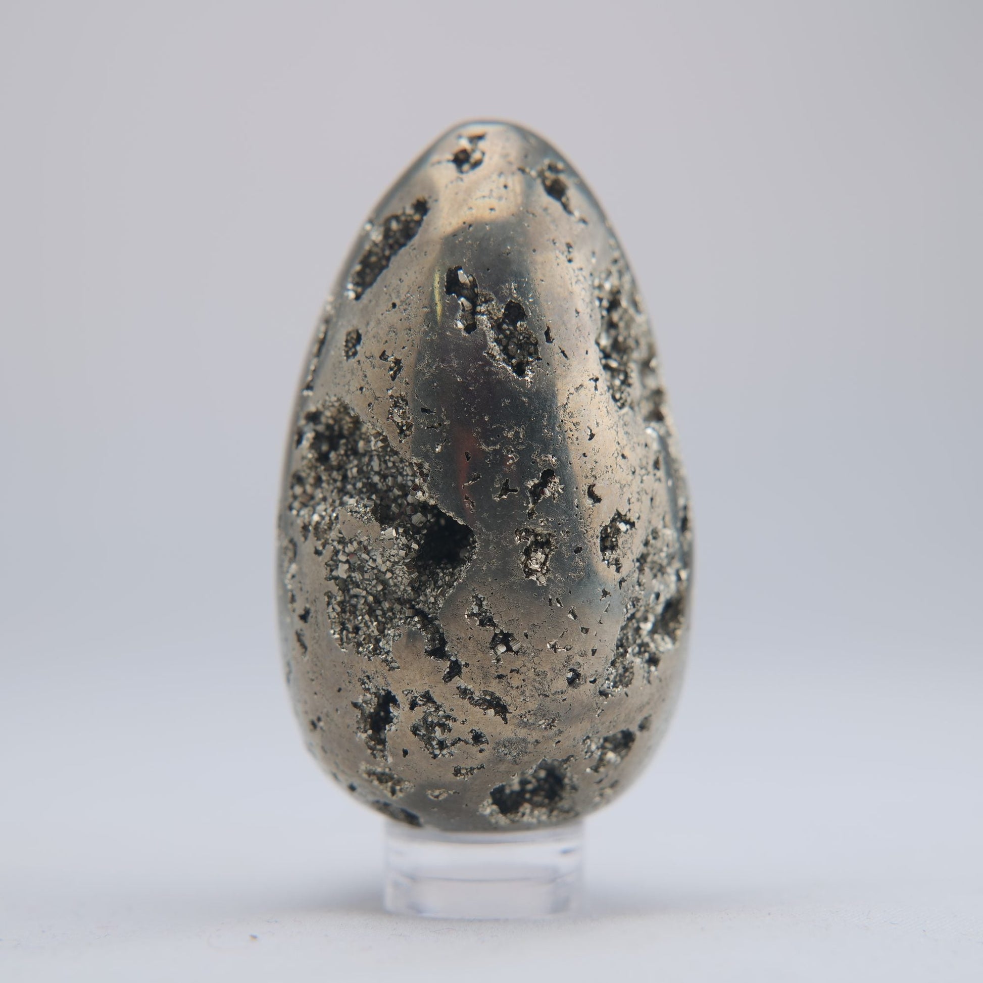 Pyrite Egg 137g 59mm - Luna Panther