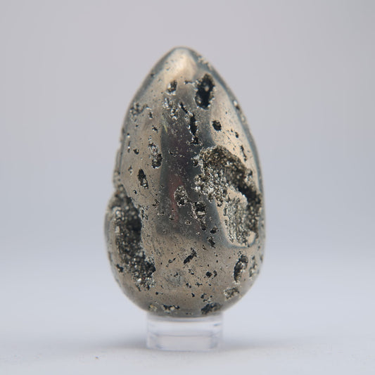 Pyrite Egg 137g 59mm - Luna Panther alternate view