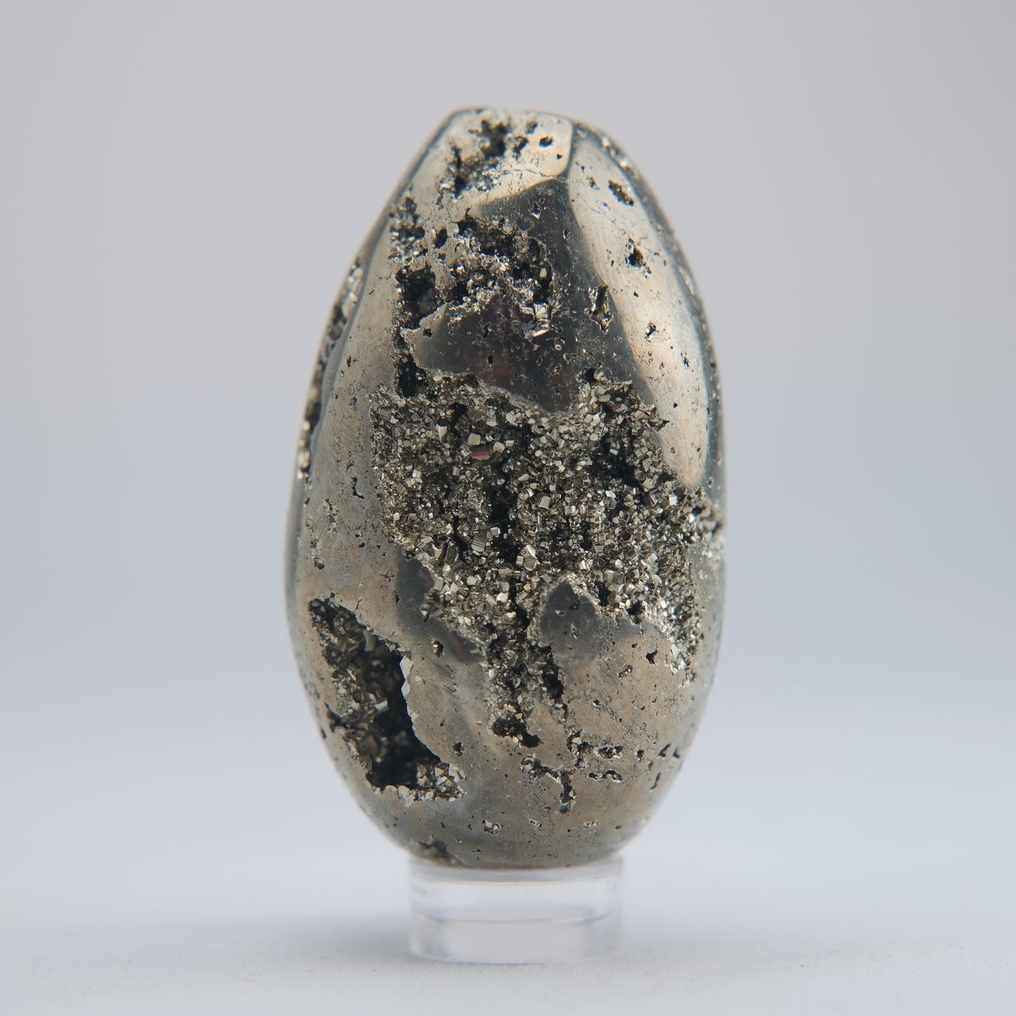 Pyrite Egg 140g 60mm - Luna Panther