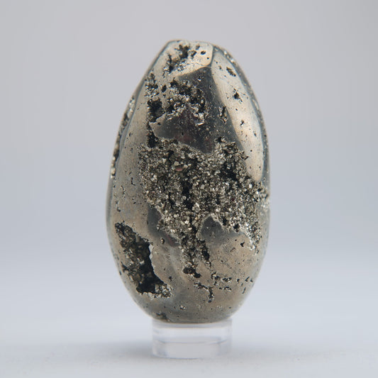 Pyrite Egg 140g 60mm - Luna Panther